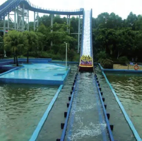 Modern Amusement Flume Ride Ultimate Water Adventure Experience