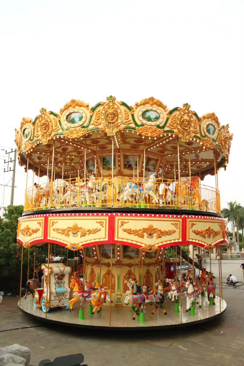 Spinning Joy: Add a Classic Carousel to Your Amusement Park