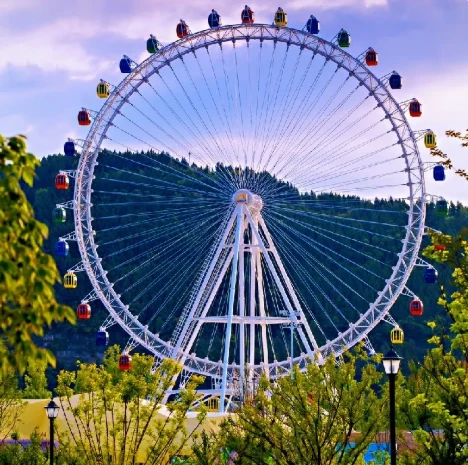 Steel Pier Wheel 360-Degree Viewing Experience Analysis