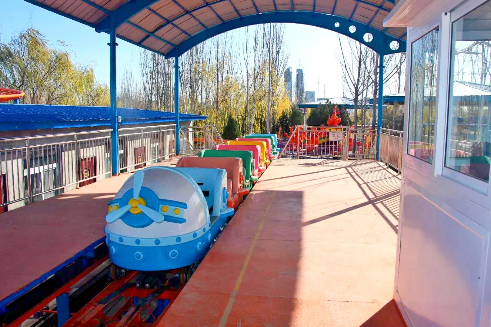 old roller coaster old roller coaster