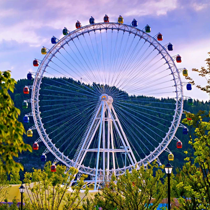 66m Pure Steel Cable Ferris Wheel: A Marvel of Engineering and Entertainment