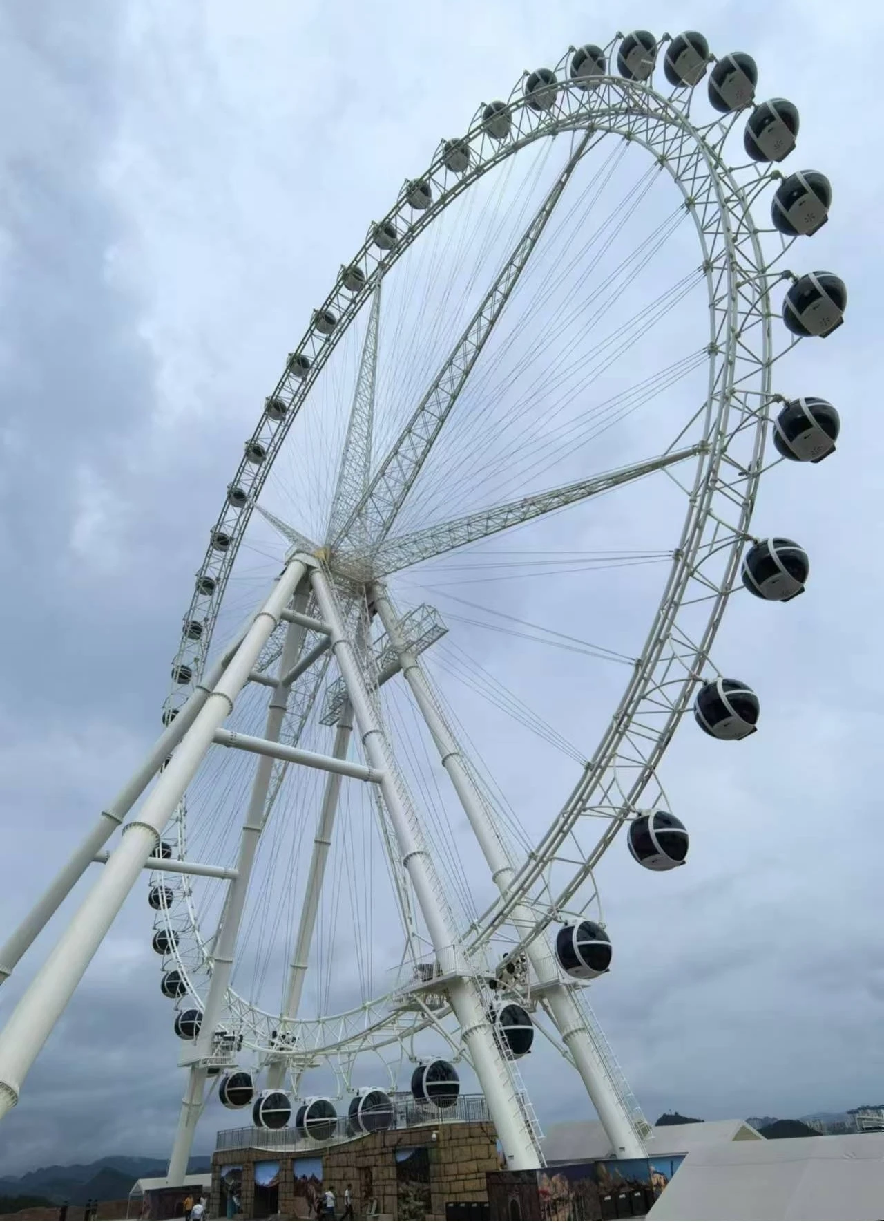 attractive vintage carousel ride available for purchase at fairgrounds or amusement parks
