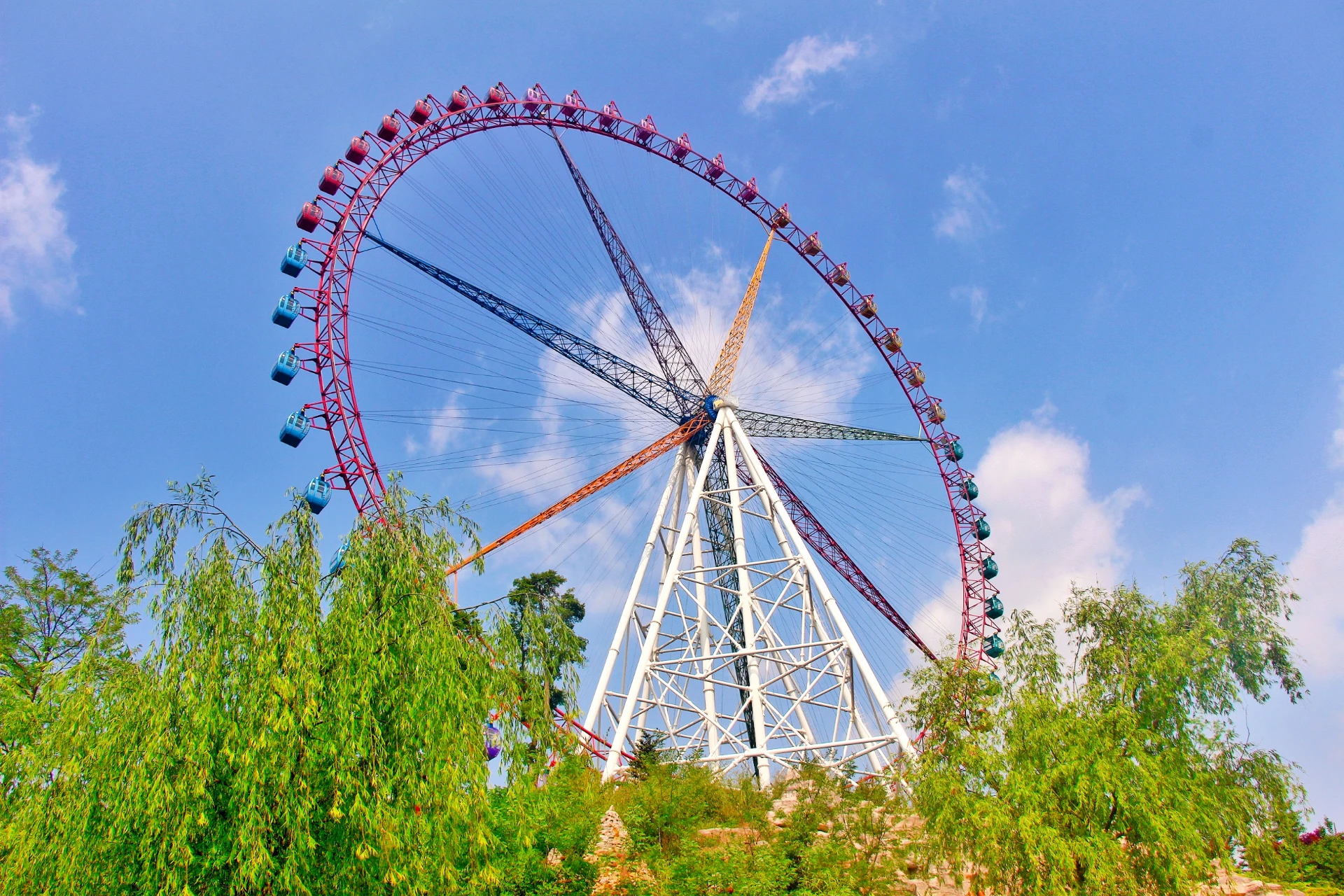 The application and entertainment value of Ferris wheels