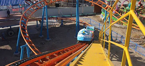 accelerator roller coaster