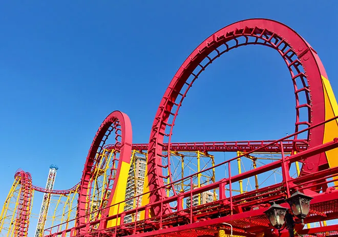 roller coasters video