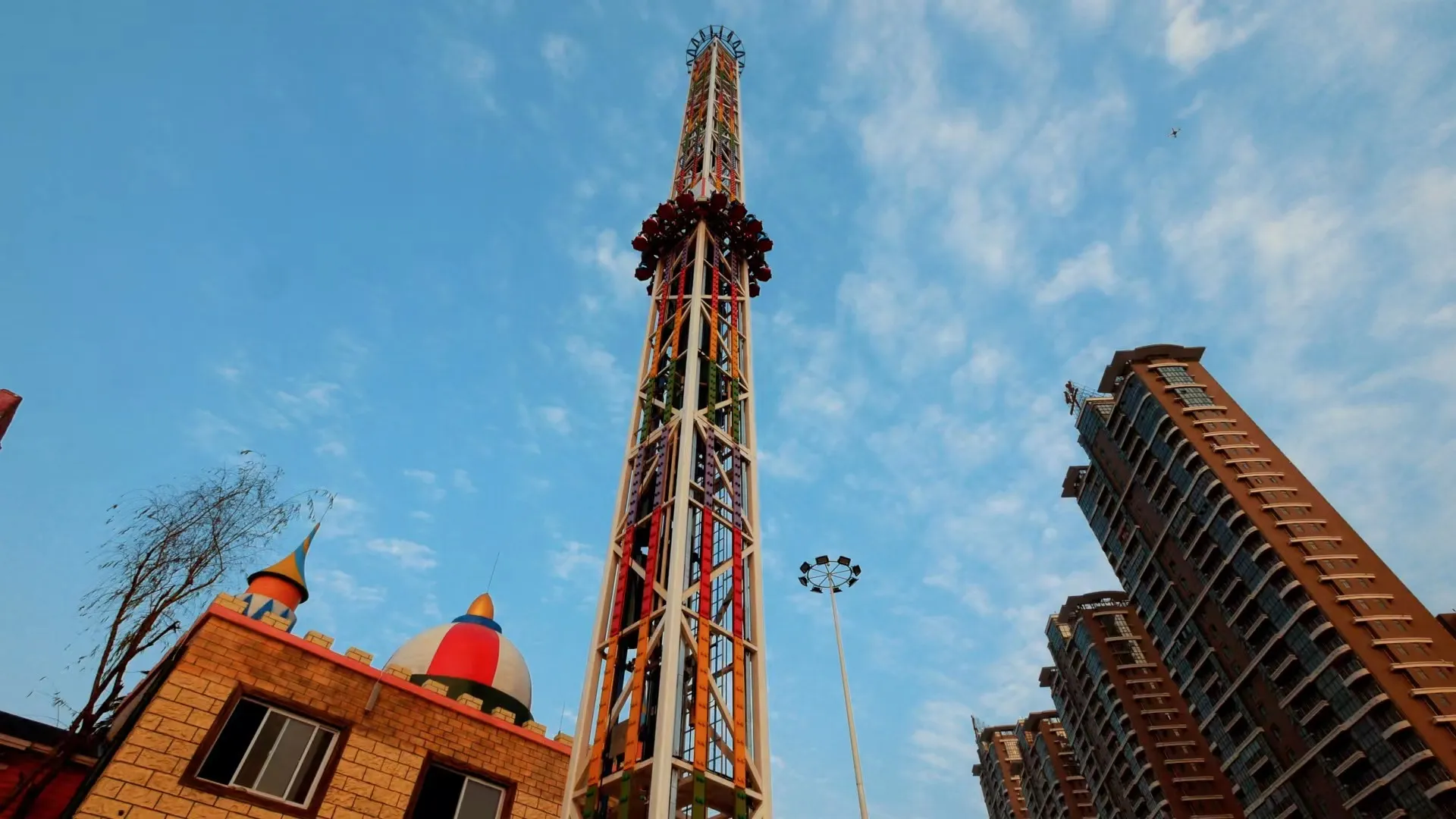 skyscraper roller coaster