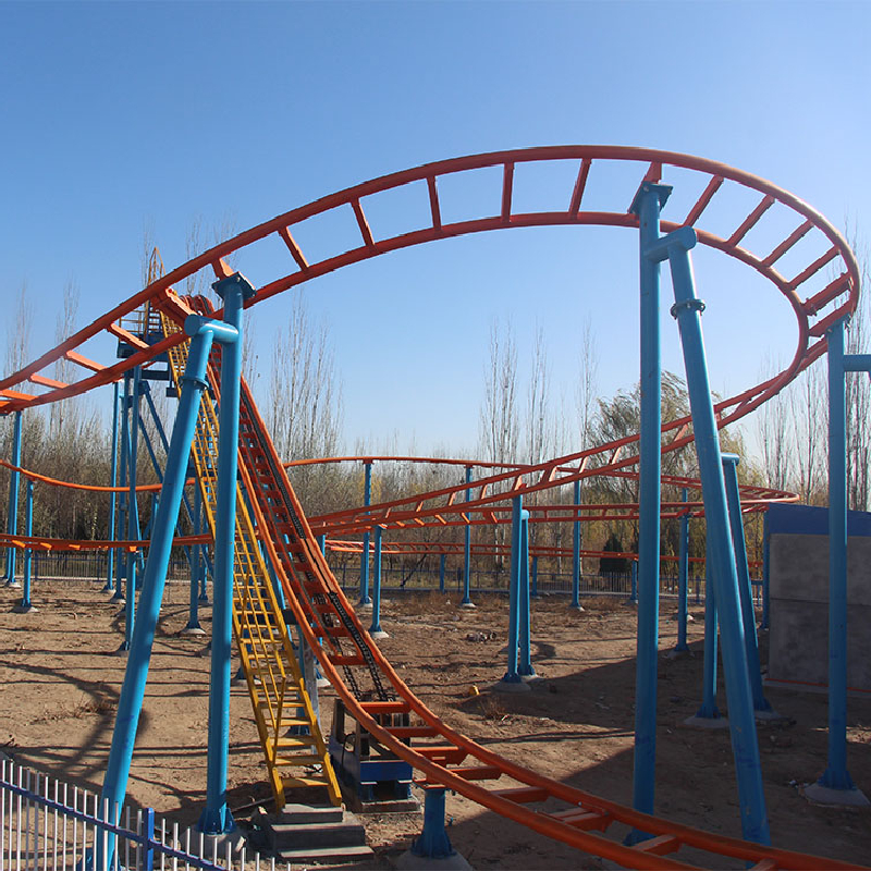 the velociraptor roller coaster