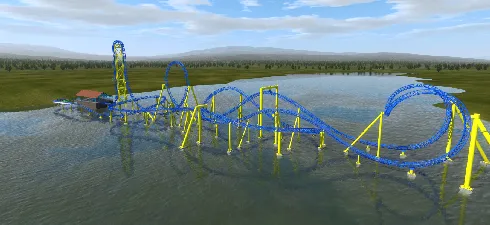 flume ride lotte world