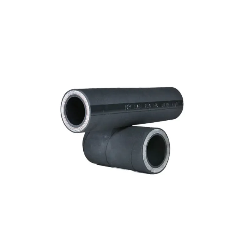 Compact 21Mpa Working Pressure Layer or Two Layers Steel Wire Reinforced Hydraulic Hose SAE 100 R17