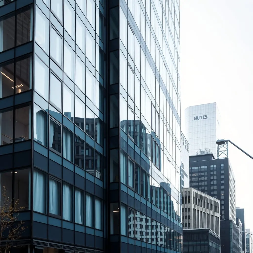 8mm Tempered Reflective Building Glass for Curtain Wall