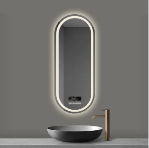 LED Vanity Mirror Brightness Adjustment for Makeup