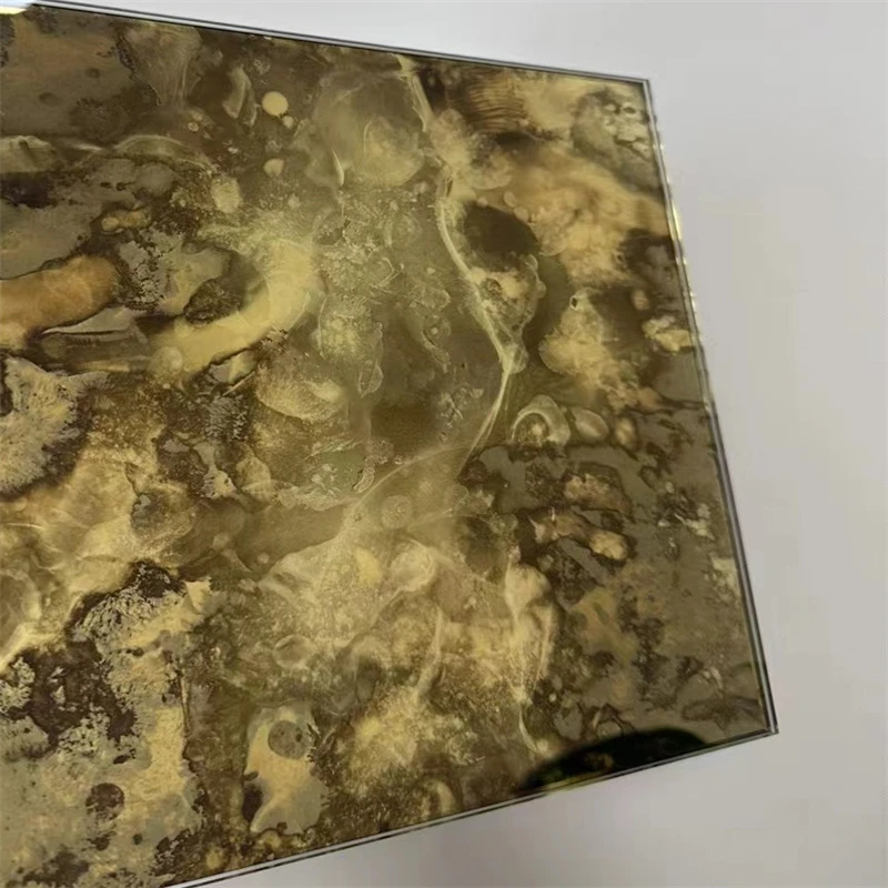 gold illuminated mirror