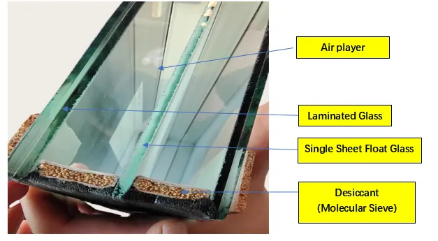 toughened laminated safety glass