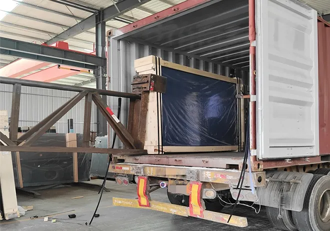 translucent glass panels