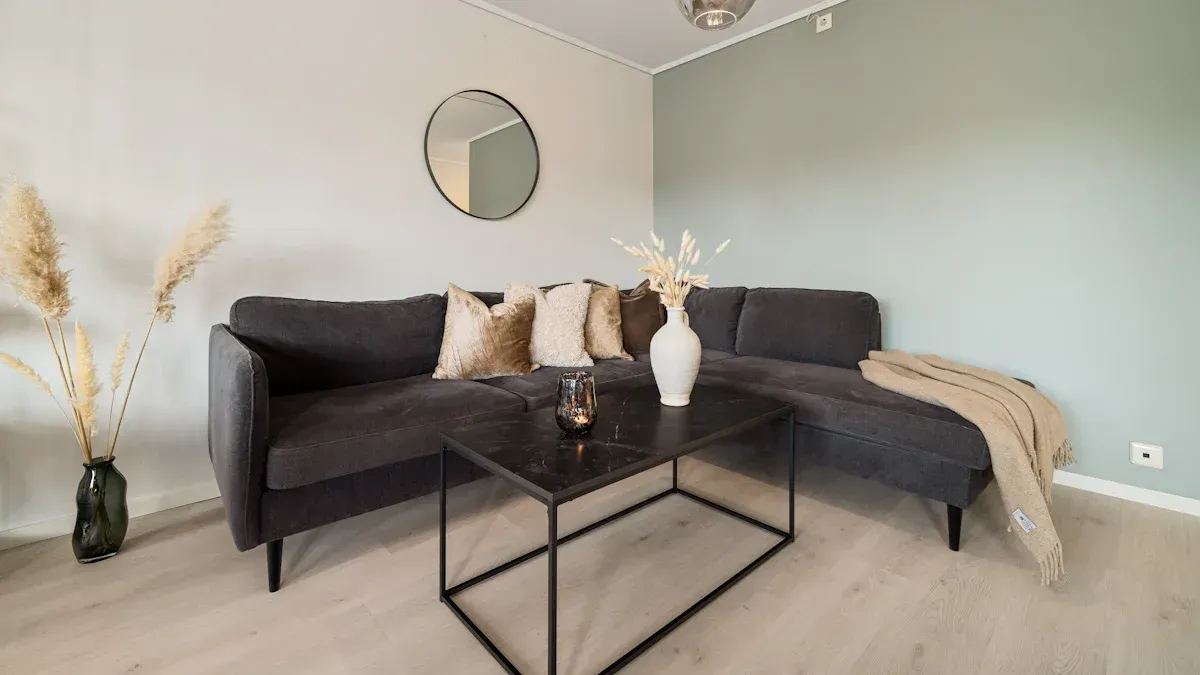 Silver Wall Mirrors for Living Room