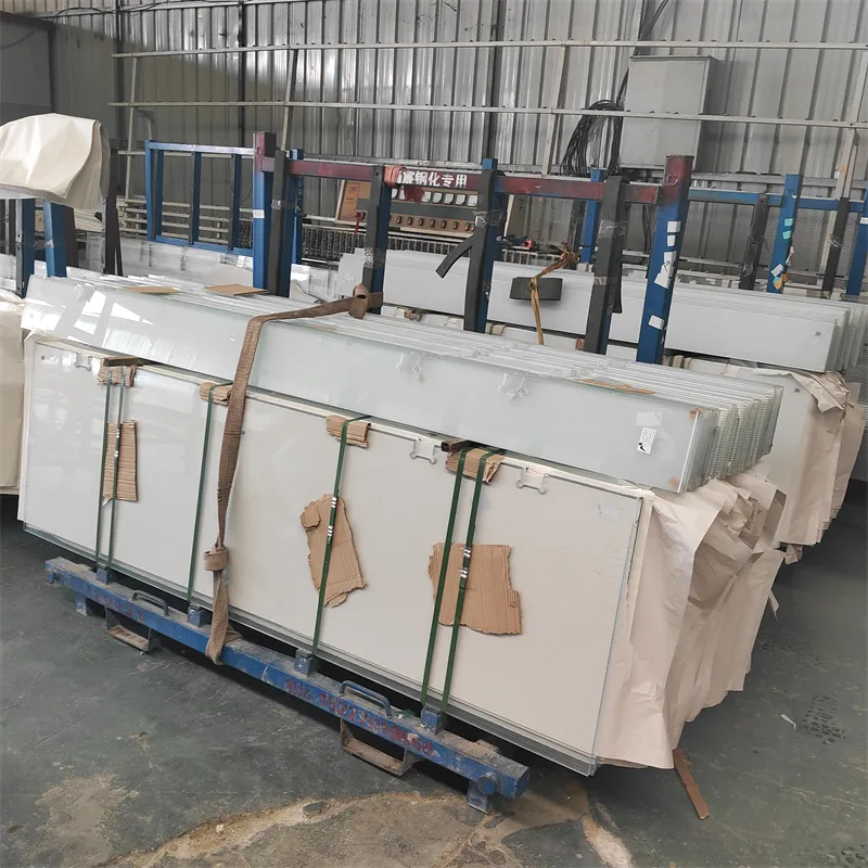 oversized frameless mirror