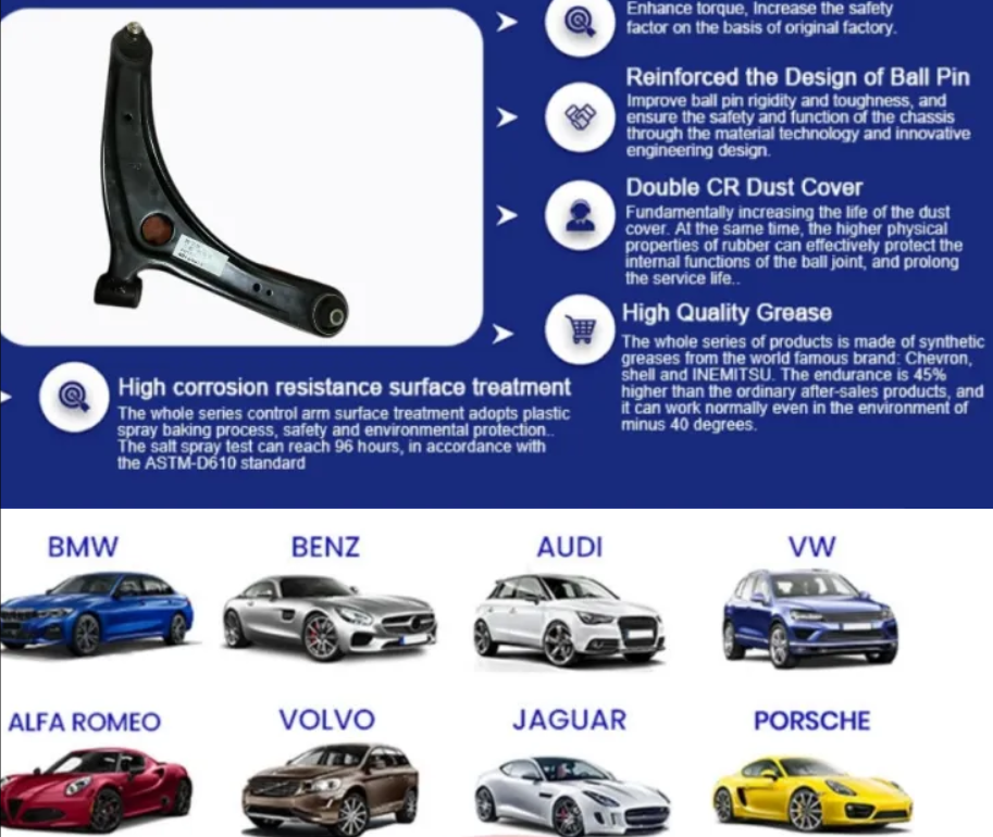 Front Lower Control Arm that Key to Mitsubishi Lancer or Outlander Suspension