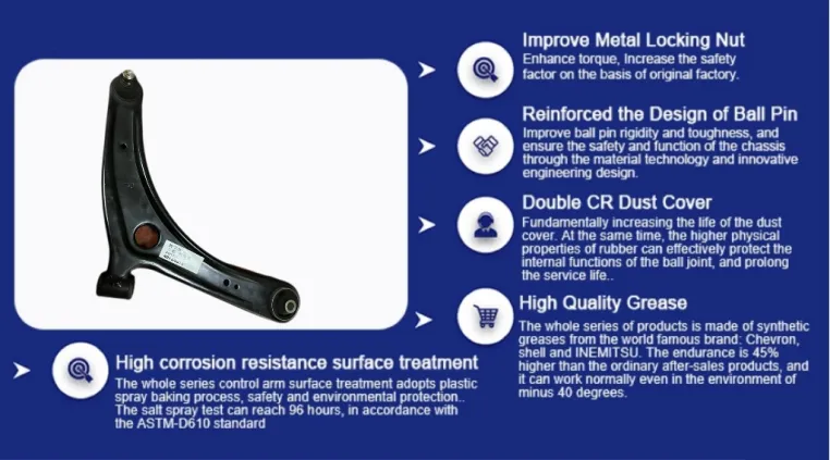 front driver side lower control arm
