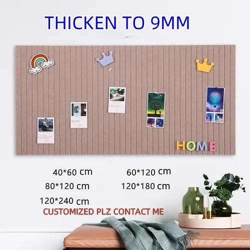 Paste felt display board