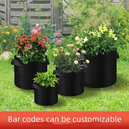 Felt planting bucket