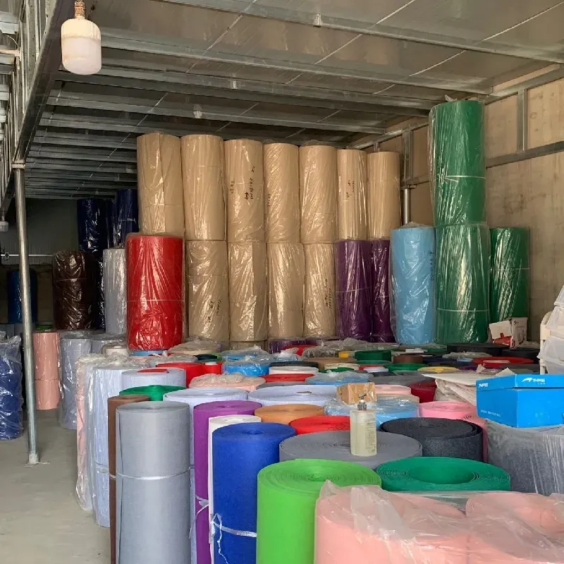 small felt storage basket