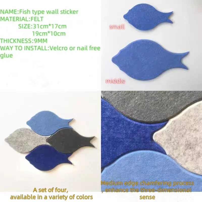 large felt storage bag with window