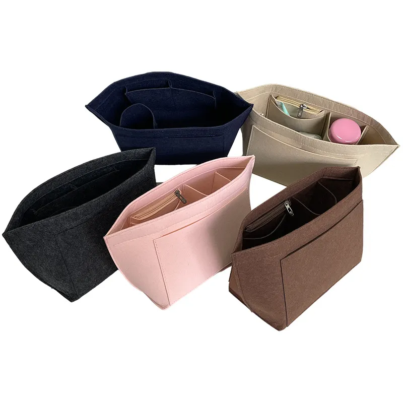Felt Makeup Bags and Inserts Bags