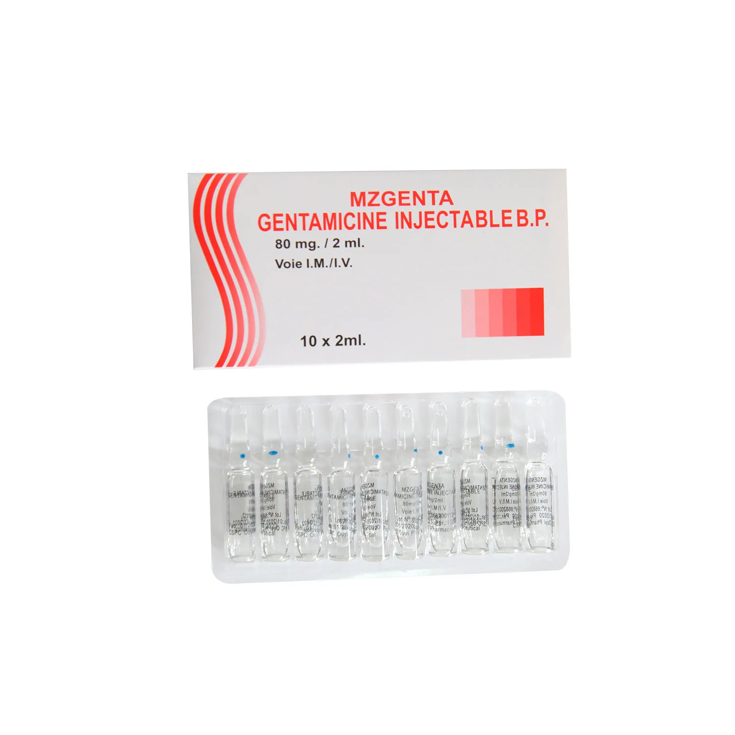 Gentamicin Injection 80mg/2ml