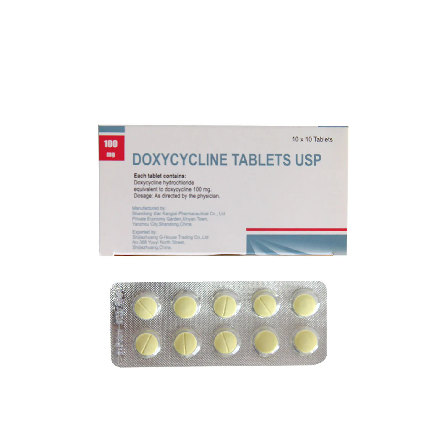 Doxycycline Tablets USP 100mg