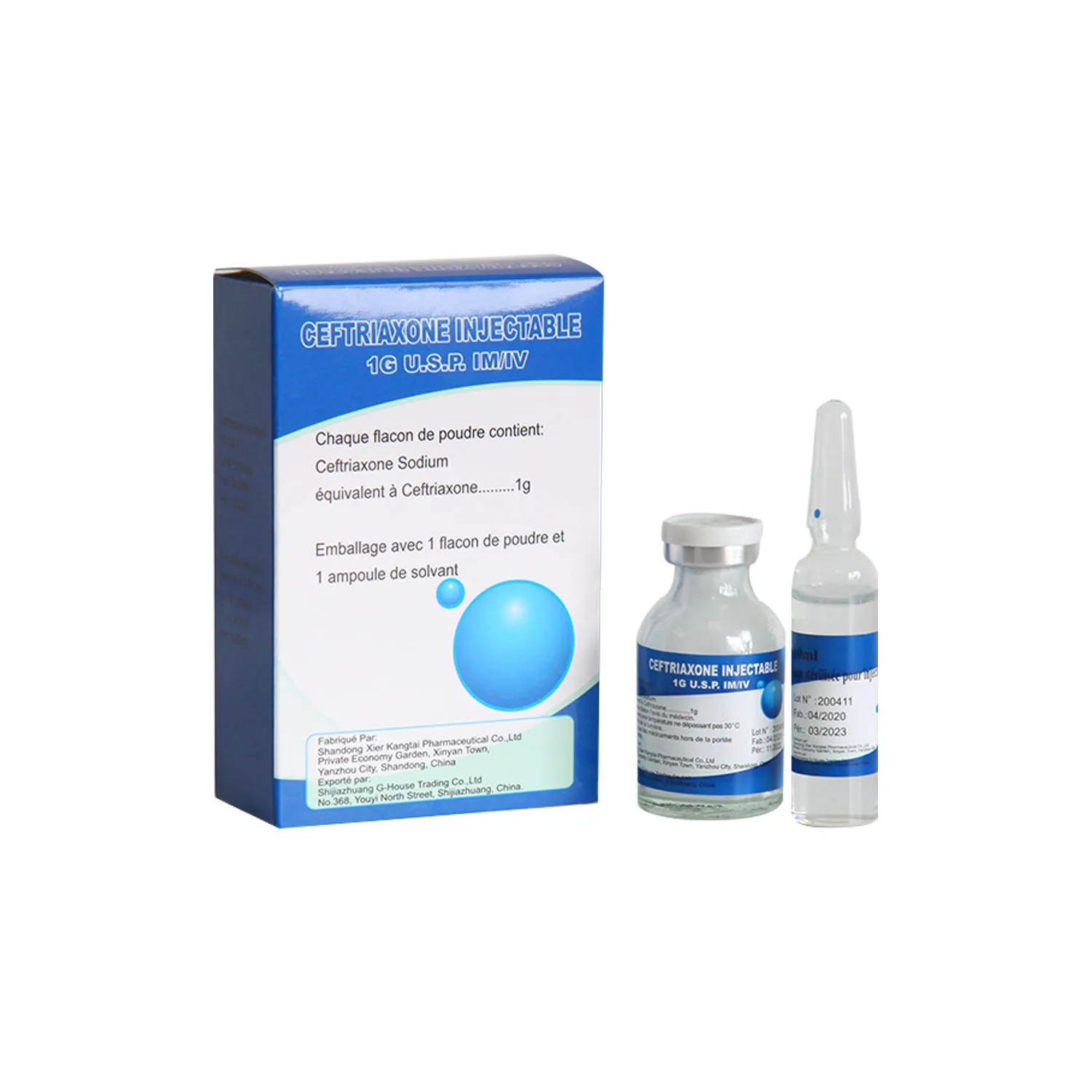 Ceftriaxone Sodium Injection 1g