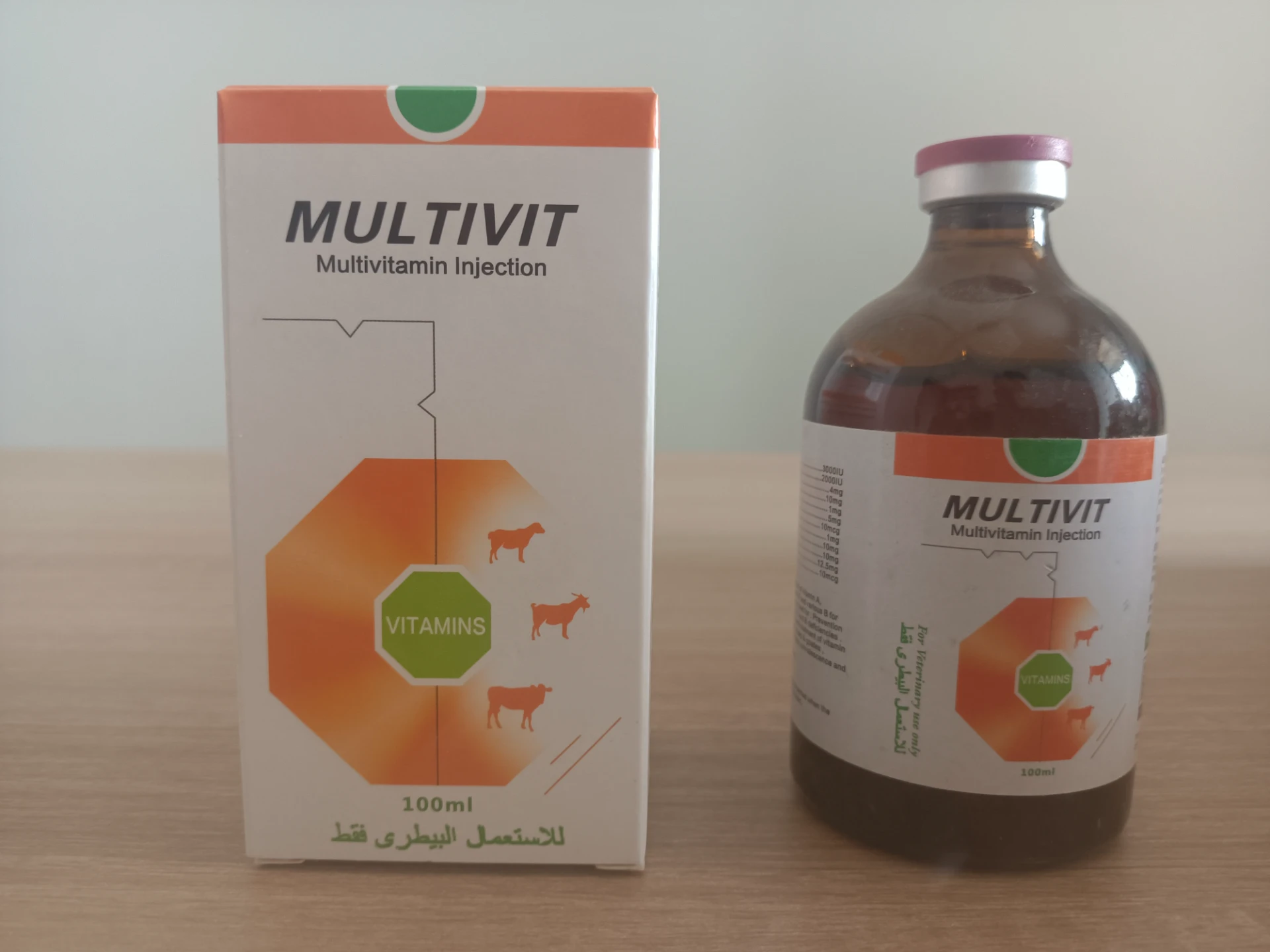 Veterinary Multivitamin Injection 100ml