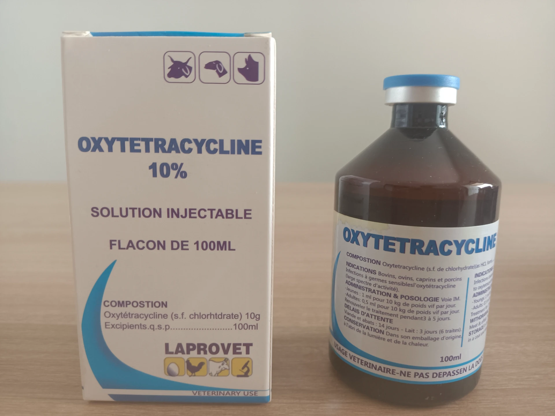 Veterianry Oxytetracycline Injection 10%
