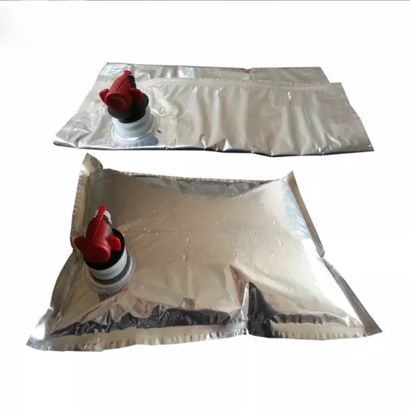 Wine Juice Fruit Storage Aseptic High Barrier Aluminum Foil Reusable Coffee Bags Pouch