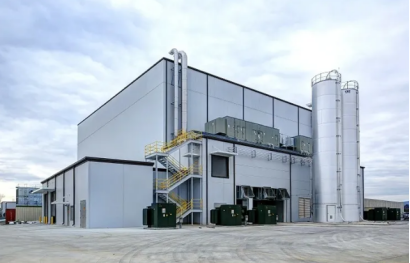 Steel Frame Factory with Insulated Roof Panels