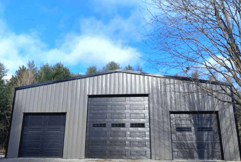 galvanized steel building
