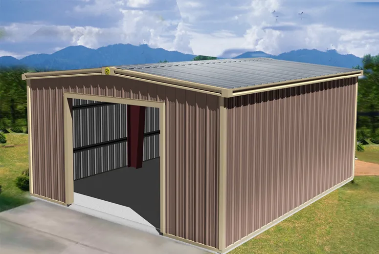 Durable And Customizable Steel Metal Garage Kits