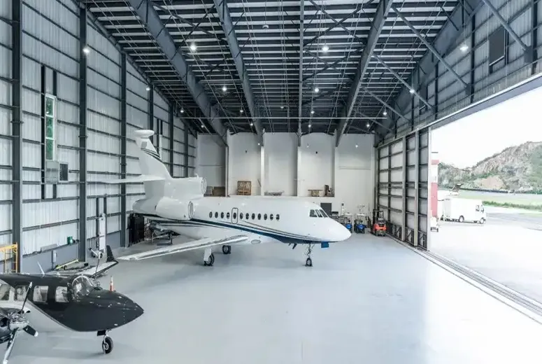 Steel Building Kits for Airplane Hangars