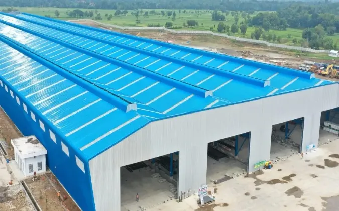 Designing a Compact Steel Office Building for Modern Workspaces and Efficiency