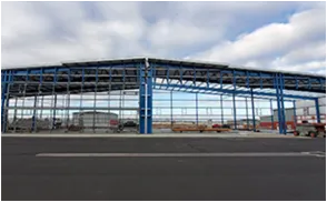 Welded Plates for Structural Supports in Metal Building Construction