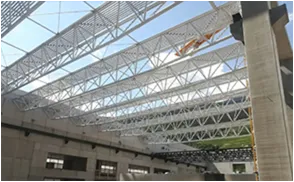 steel portal frame warehouse