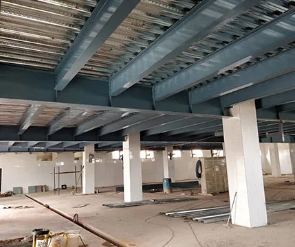 small steel frame house