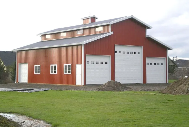 prefab insulated workshop