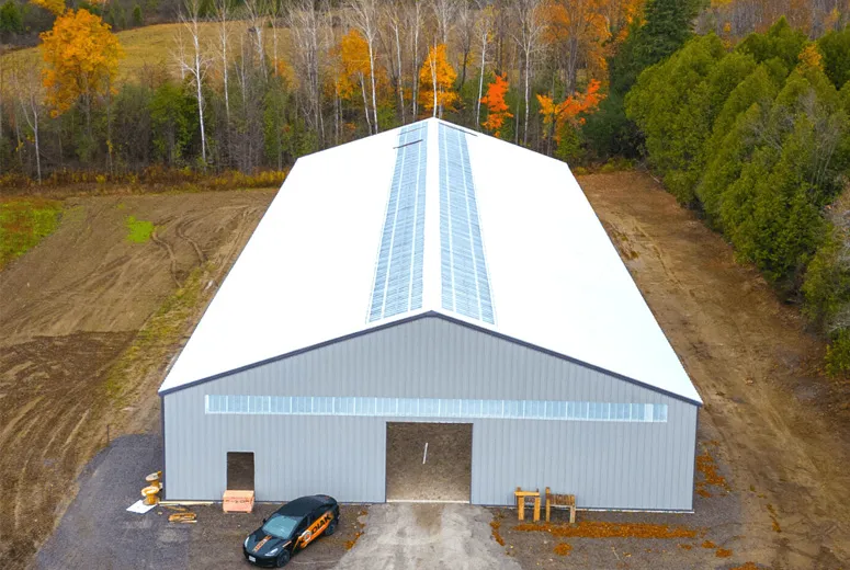 prefab metal barn