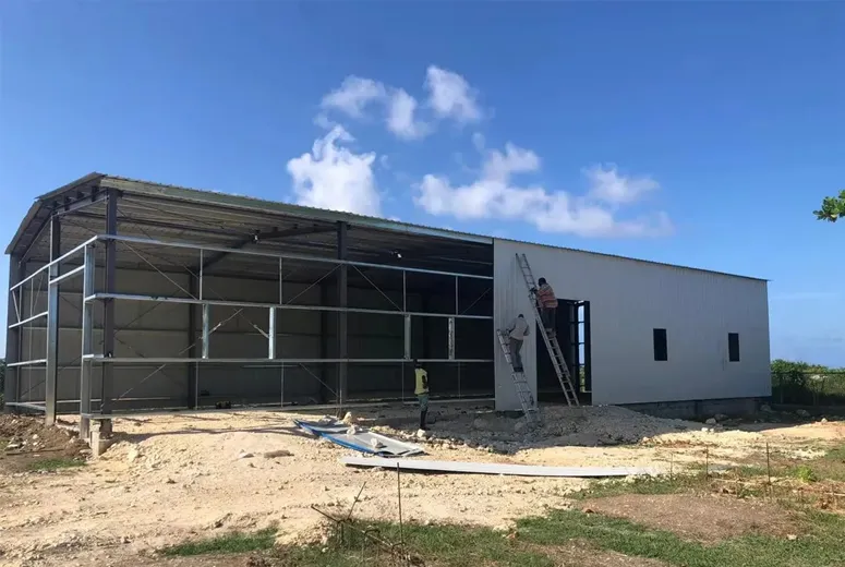 metal pole barn garage