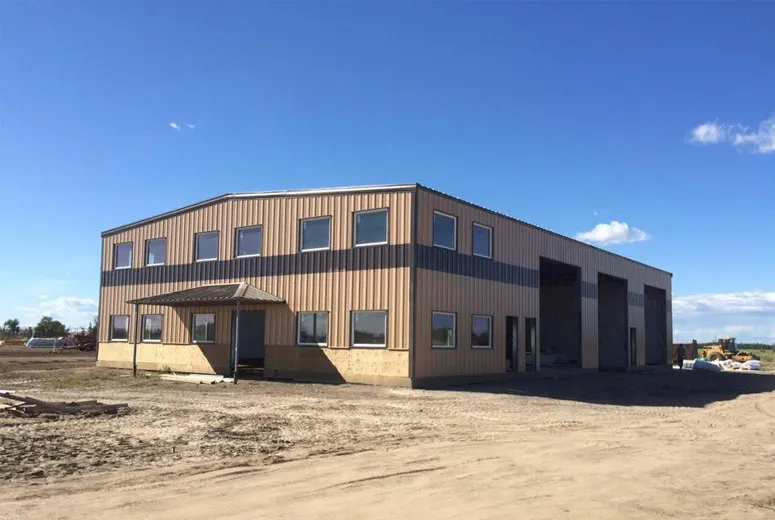 metal building walls