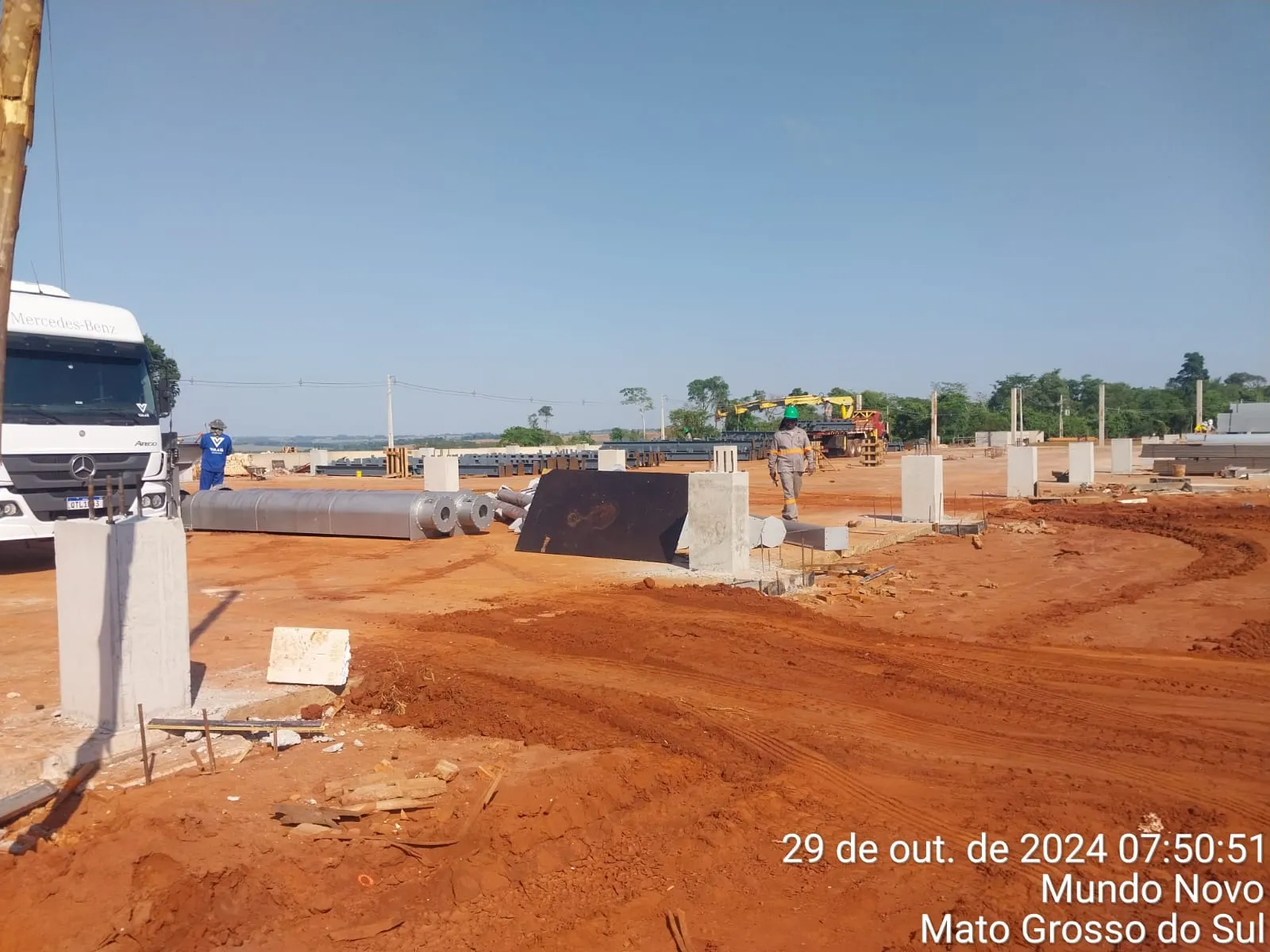 Brazil 9800 Square Meter Steel Food Factory in 2024