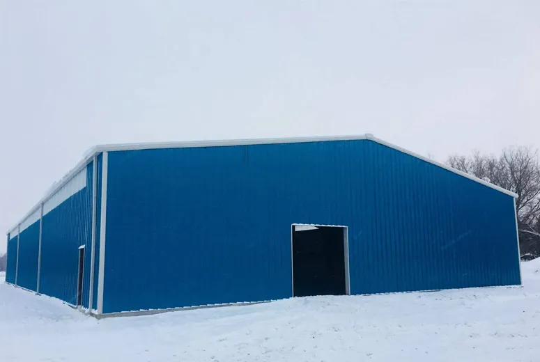 insulated steel workshop