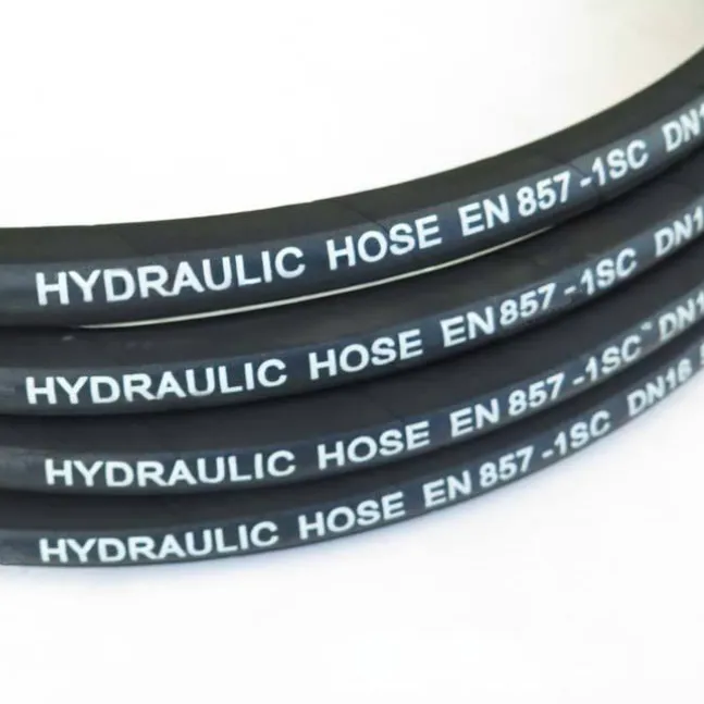 braided hydraulic hoses
