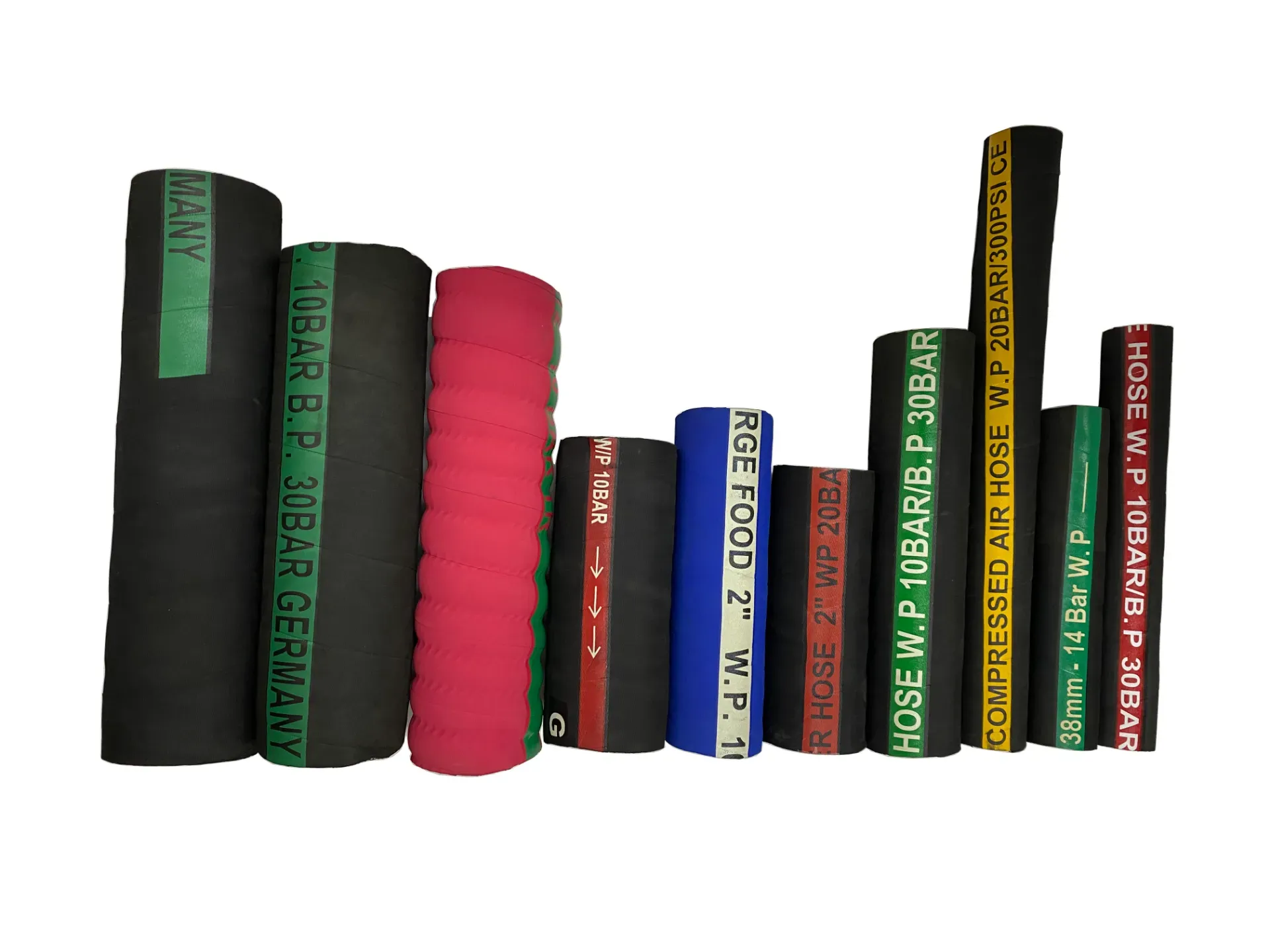 types of industrial hoses