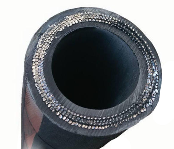 steel wire braided hydraulic hose